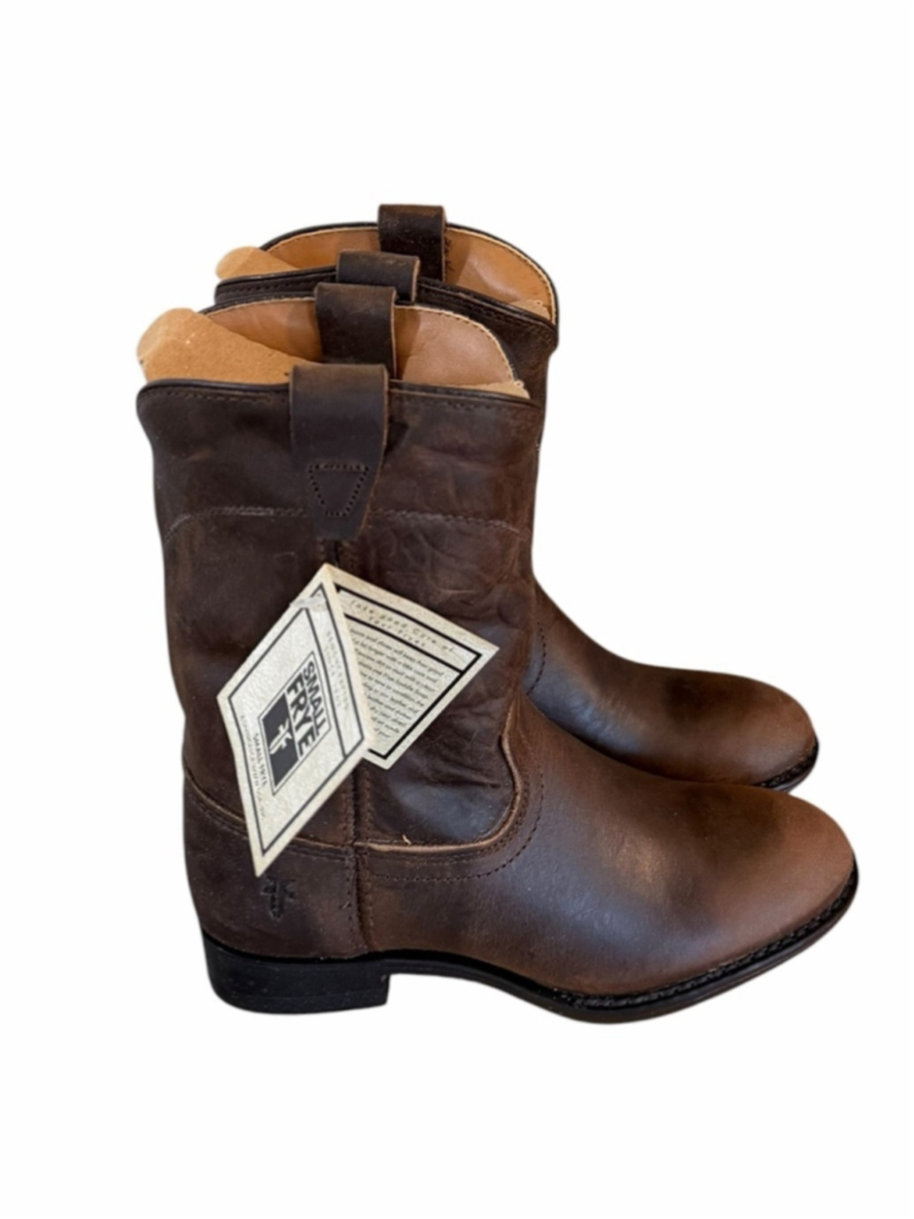 Frye NEW Youth Vintage Small Frye Pull On Boots Size 1 #267060